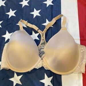 Maidenform Tan Lace Racerback Bra